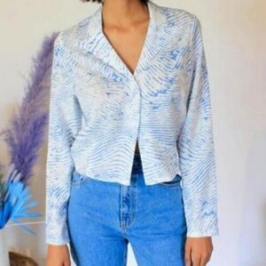 PALOMA WOOL CSI HUELLA PRINT SHIRT TOP